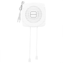 Wall-Mountable Exhaust Fan Check Valve, Low Energy Consumption Back Damper, 12W Power Consumption 220V Voltage, High Air Ventilation Efficiency Pull