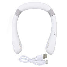 Ventilateur de cou portable à réfrigération semi-conductrice, design ergonomique pour hommes et femmes, batterie rechargeable longue durée,