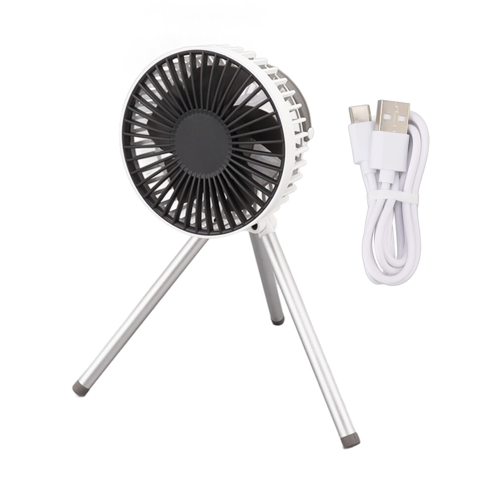 Adjustable Speed Mini Fan Quiet Battery Operated Clip On Fan With 3 Wind Levels Usb Charging Mini Cooling Fan With Detachable Tripod And Brushless 9464372499892