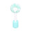 Battery Operated Cooling Device, Motion Sensor LED Light Foldable Mini Fan with Silent Operation Two In One Design for Travel Home Use 8
