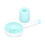 Battery Operated Cooling Device, Motion Sensor LED Light Foldable Mini Fan with Silent Operation Two In One Design for Travel Home Use 4