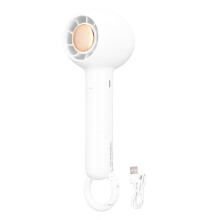 Handventilator mit Aromatherapiefach und bürstenlosem Motor, ideal für Zuhause, Büro, Fitnessstudio und Außenbereiche.