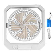 Újratölthető asztali ventilátor csendes motorral, hordozható USB ventilátor éjjeli használatra, ultra csendes személyi ventilátor éjszakai