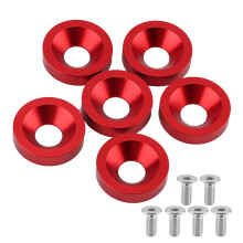 Rondelle in alluminio ricavate dal pieno tramite CNC, bulloni in acciaio inossidabile, dadi a rivetto in acciaio al carbonio, kit di fissaggio per la