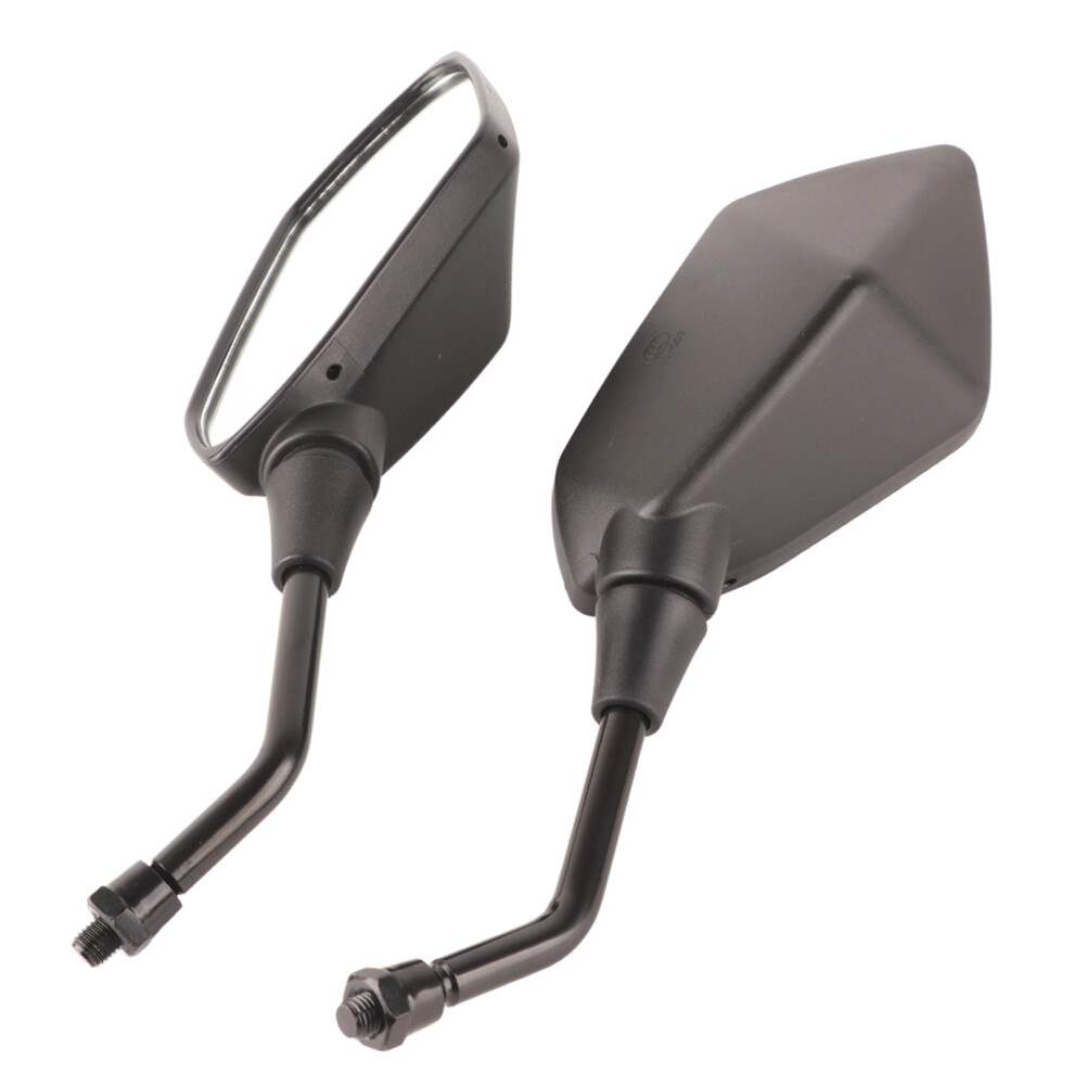 Rearview Mirror For Motorcycle Handlebar Rearview Mirrors Aerodynamic Design Adjustable Motorcycle Mirrors Clear View Eliminate Blind Spots Improved 9358999965963