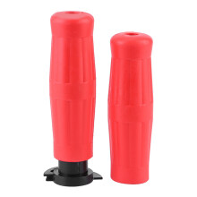 Universelle Gummigriffe für 7/8-Zoll-Motorradlenker, Ersatzgriffe, Komfortgriffe, rutschfest, vibrationsdämpfend, klassisches Design,