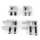 Κιτ ανύψωσης εμπρός και πίσω ATV για Yamaha Rhino450 660 700 2004-2009, Πλήρης αναβάθμιση 4