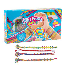 Pearl bracelet making kit, beaded jewelry set craft toys for girls 6