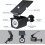 Dummy Camera with Solar Lamp, Motion Sensor, 3 Modes, IP67, LED Bulbs (All in One) 2