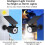 Dummy Camera with Solar Lamp, Motion Sensor, 3 Modes, IP67, LED Bulbs (All in One) 3