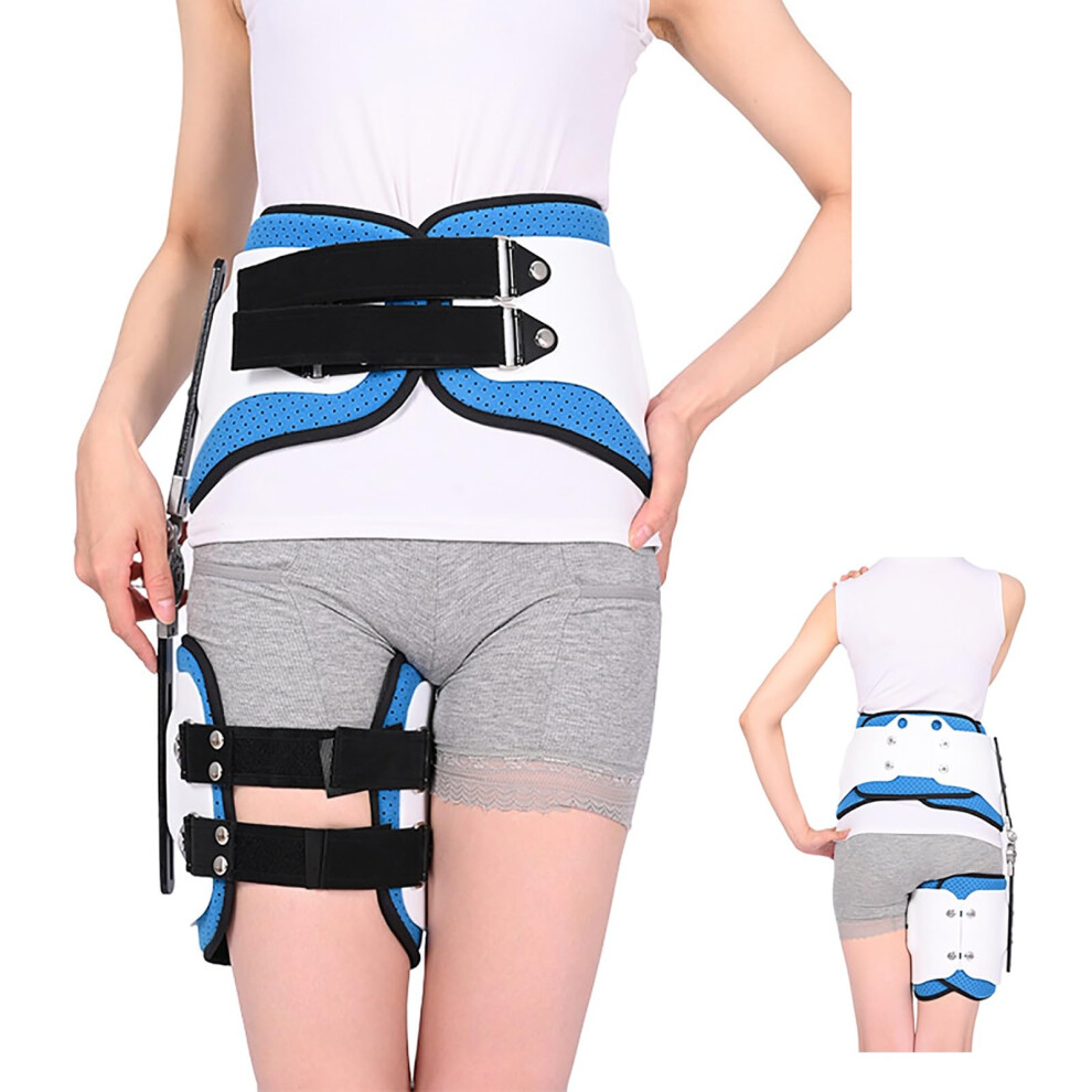 Foldable Adjustable Hip Joint Abduction Orthosis Leg Support Brace