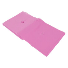 100 pezzi copri poggiatesta 39 x 39 cm rosa, foro