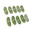 30 Karten Positive Pickle Dekoratives Glas 10