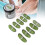 30 Karten Positive Pickle Dekoratives Glas 12