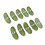 30 Karten Positive Pickle Dekoratives Glas 4