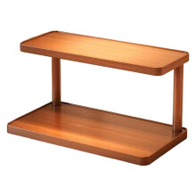 Double Layer Bamboos Cup Organizers Rack-Second floor 40cm