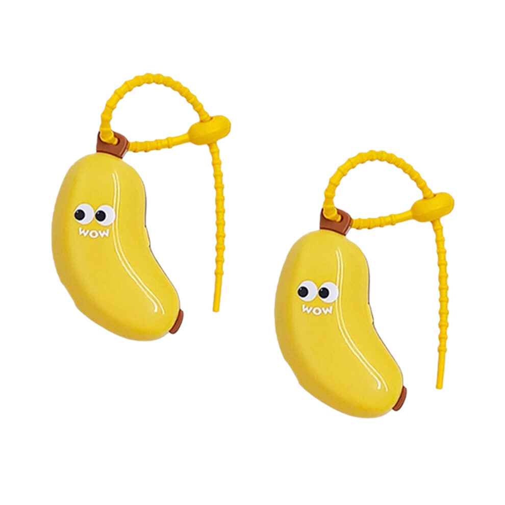 Cartoon Banana Design Toothbrush Head Cover for Kids Adult-1