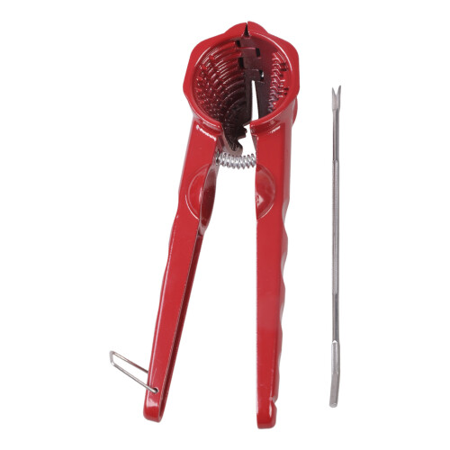 Moderner Nussknacker, verdicktes Aluminium, doppelte-Rotes Set