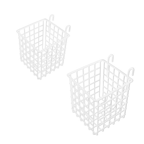 Lot de 2 paniers métalliques polyvalents, parfaits pour le-M 1