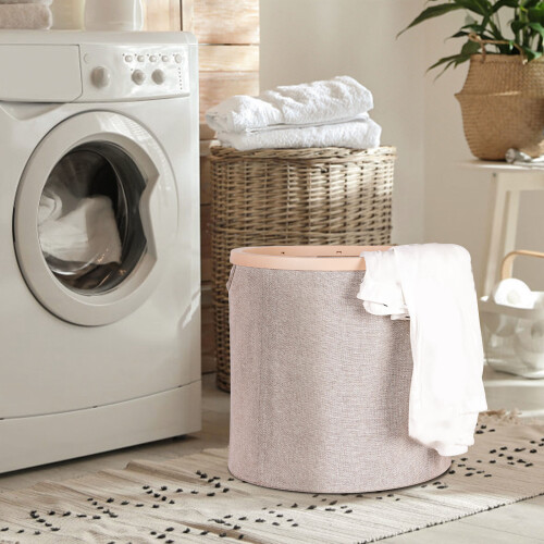 Crystal Cloth Fabric Obstruct Collapsing for Dirty Clothes and 1