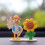 4 Stück Mini-Entenfiguren, Autoverschönerung, Dekorationen, 5