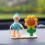 4 Stück Mini-Entenfiguren, Autoverschönerung, Dekorationen, 7
