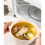 Multifunctional Steamer Bowl Heat Resistant Silicone-blue large 6
