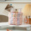 Korean Style Foldable Storage Bin Multipurpose-rosette bear 7