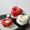 Ceramic Taper Candle Holders Retro Candlestick Holders-White 7