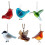 Hanging Chrismas Tree Decors Bird Watcher Collection-as picture 2
