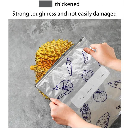 Packung mit 130 recycelbaren Simpleclean-Aluminiumbeuteln für-M 1