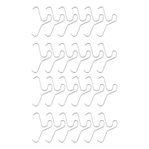 24 Pieces Easy Installation Brick Clips for Decoration Holiday