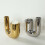 Taper Candle Stick Holders Ceramic Candlestick Holders-Gold 6