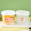 Leakproof Microwaveable Snacks Cups-Transparent cover 120ml 6