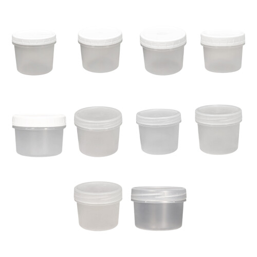 Transparent PP Snacks Containers Sealed-Transparent cover 600ml 1