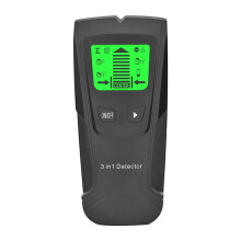 3 In 1 Wall Metal Detector Depth Finder, Metal And Wood Studs, AC Voltage Live Wire Detector, Wall Scanner Nero S