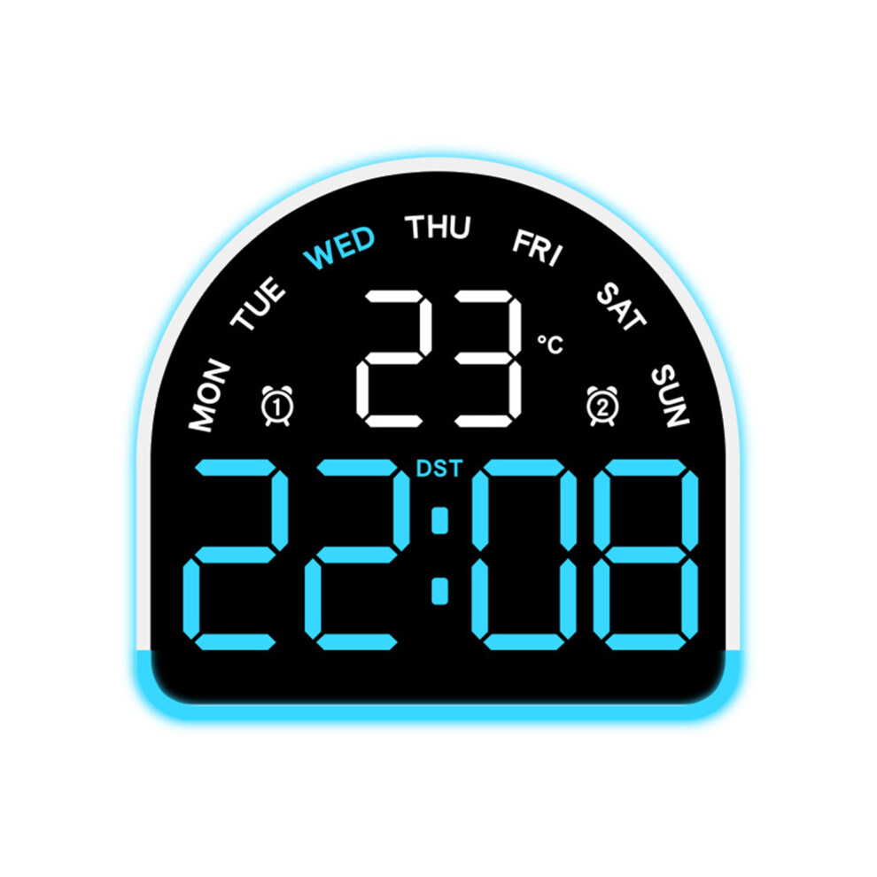 Led Digital Alarm Clock With 3 Brightness Dimmer Alarm Sound-06 7627001071018