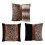 Leopard Pattern Patchwork Square Pillow Case-leopard print 2 2