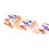 Music Note Decal Waterproof Design Glittering Colorful Adhesive 1