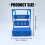Hanging Book Counter with Number Display and Drawer-Blue 4