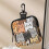 Pochette de rangement polyvalente avec-chat noir sur b noir 6