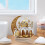 Eid Mubarak 2D Flat Acrylic Moon Castles Ornament Decorative 7