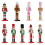 Nutcrackers Soldier Figurine Ornament with-Pink drum model 2