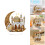 Eid Mubarak 2D Flat Acrylic Moon Castles Ornament Decorative 2