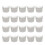 Leakproof Microwaveable Snacks Cups With-white cover 400ml 1