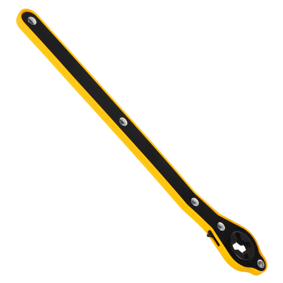 Auto Labor Saving Ratchet Wrench With Swivel Handle Scissor Jack Tire Change Tool Multipurpose Nut Adapter Compact 9189345927669
