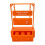 Décors uniques de comptage de livres avec tiroir, outil-Orange 1