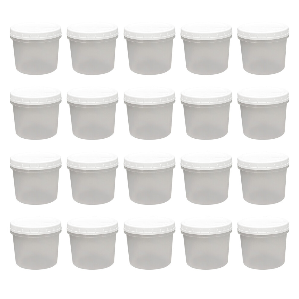 Microwave Safe Reusable Puddings Dessert Cup-White Cover 600Ml 7627001070325