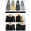 Multipurpose Metallic Shoulder Epaulettes Rhinestones-silver 2