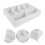 Multipurpose Plastic Organizers Box With-Trumpet 8 cells 6